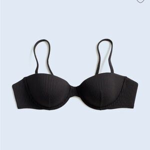 Madewell Ribbed Balconette Bikini Top